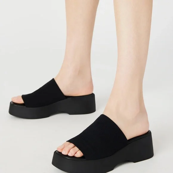 Steve Madden Slinky 30 Platform Slides - Picture 3 of 9